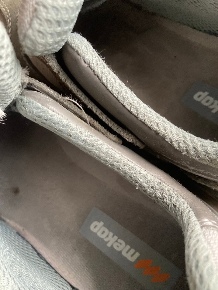 Gri Erkek Outdoor Ayakkabı Velcro Bantlı iş ayakkabısı 45 no - Görsel 3