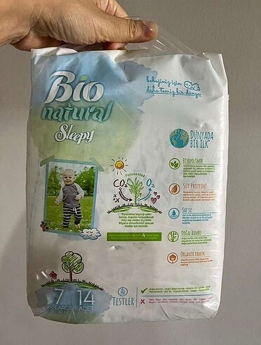 Sleepy bio natural bebek bezi