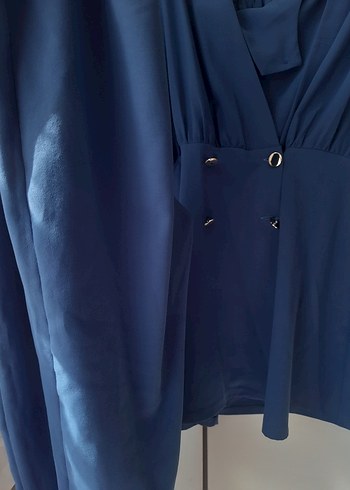 Lacivert tesettür takım - Görsel 2