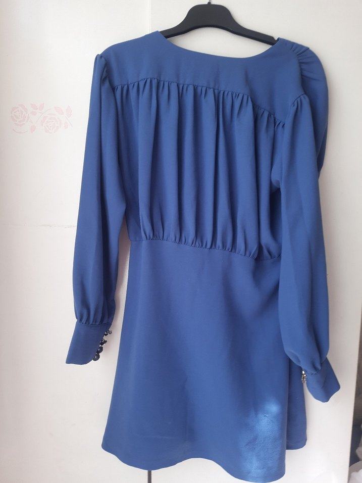 Lacivert tesettür takım - Görsel 3