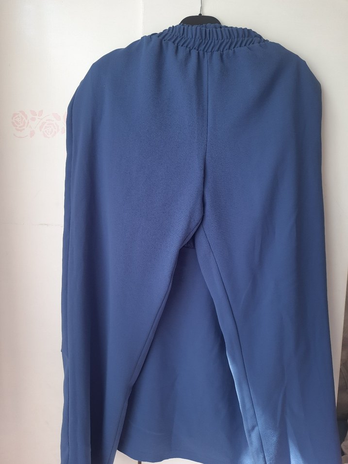 Lacivert tesettür takım - Görsel 4