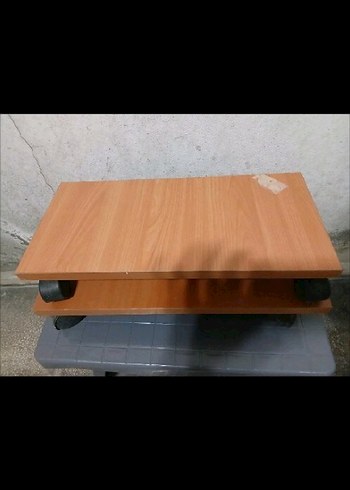 Beden Renk Gri ve Kahverengi Baskılı Step Platform