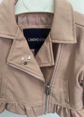 Kız Çocuk Deri Ceket - Görsel 3