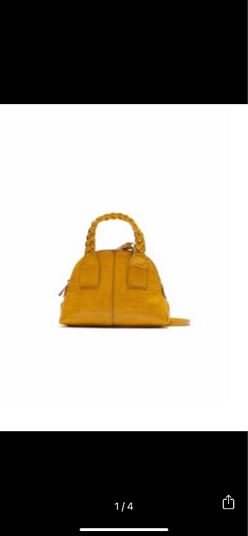 Zara mini bowlin çanta