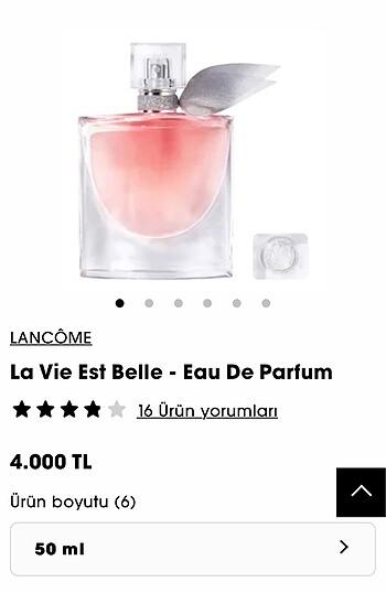  Beden Lancome Parfüm / La Vie Est Belle EDP 50 ml