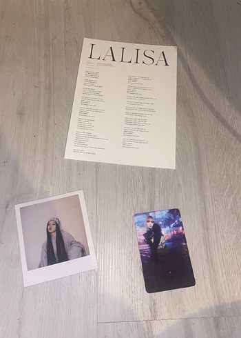 LALISA kpop album - Görsel 5