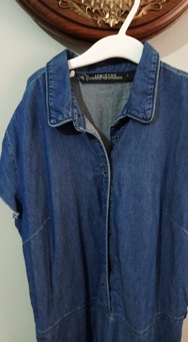 denim elbise - Görsel 2