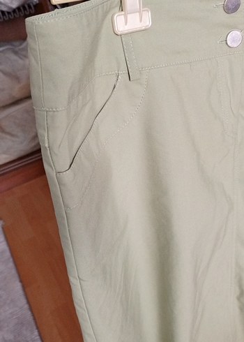 Ghisa Düğmeli Yeşil etek - Görsel 3