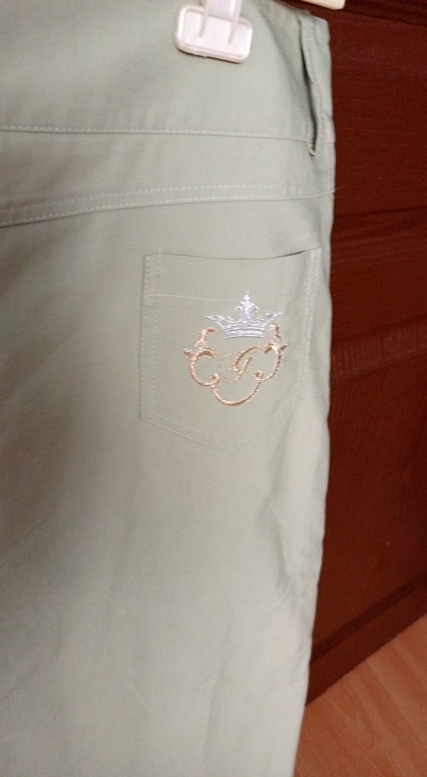 Ghisa Düğmeli Yeşil  etek - Görsel 5