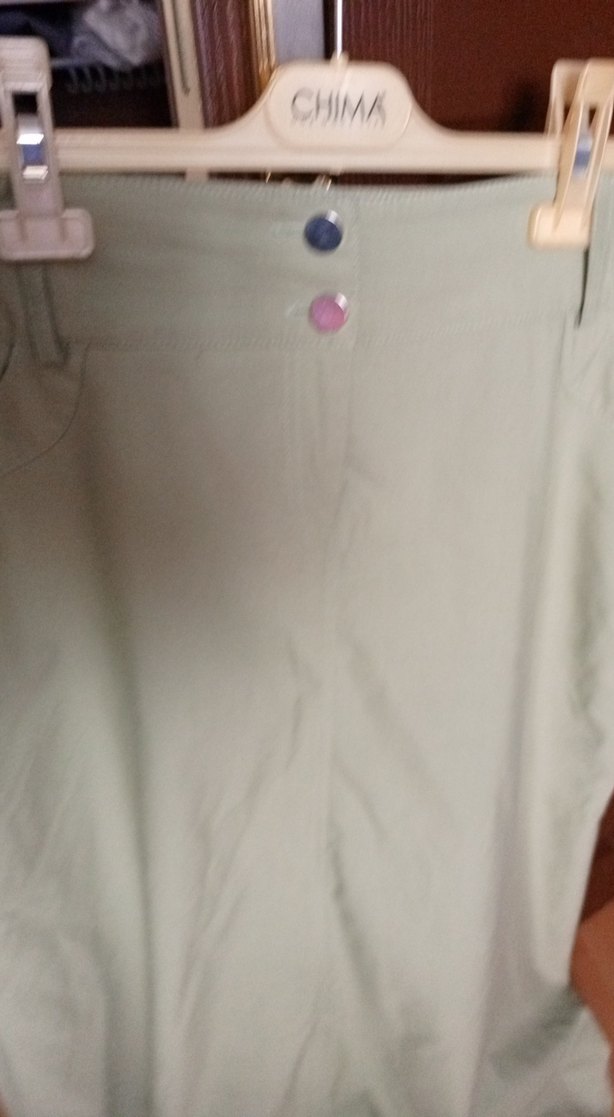 Ghisa Düğmeli Yeşil  etek - Görsel 4