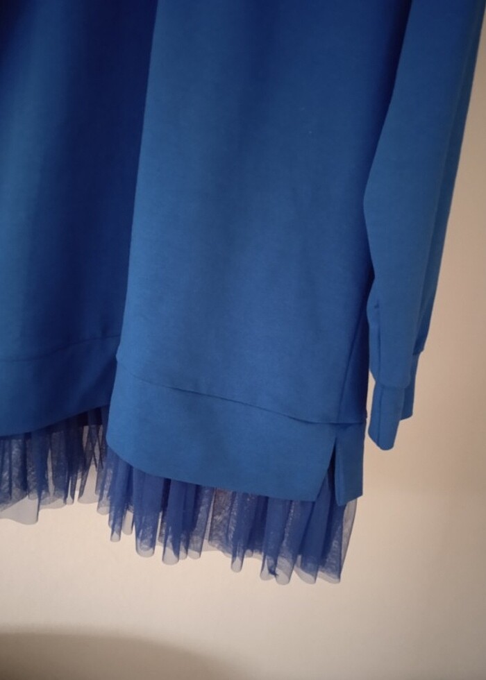 Sweatshirt tunik elbise  - Görsel 3