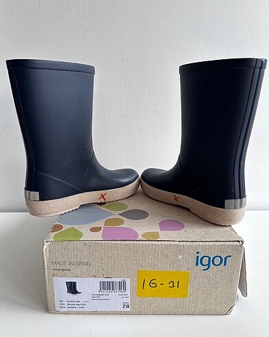 28 Beden Igor yagmur cizmesi