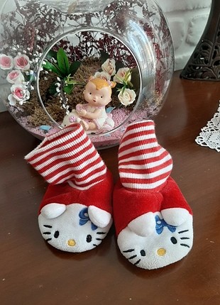 Hello kitty bebek patiği 