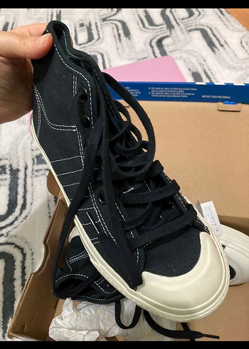 Adidas Beyaz Siyah  Spor Ayakkabı nizza - Görsel 2