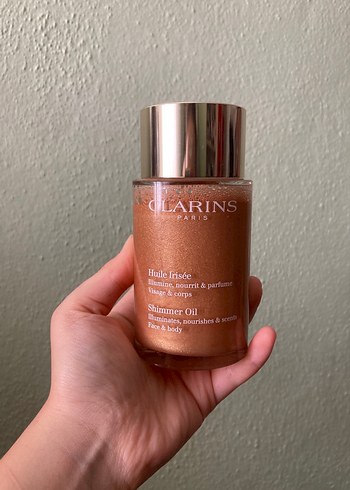 Clarins Parıltılı Vücut Yağı