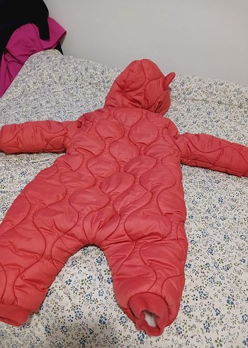 Kız Bebek turuncu Kapüşonlu kozmonot - Görsel 2