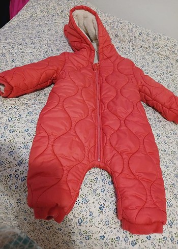 Kız Bebek turuncu Kapüşonlu kozmonot - Görsel 3