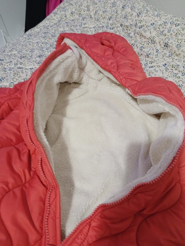 Kız Bebek turuncu Kapüşonlu kozmonot - Görsel 4