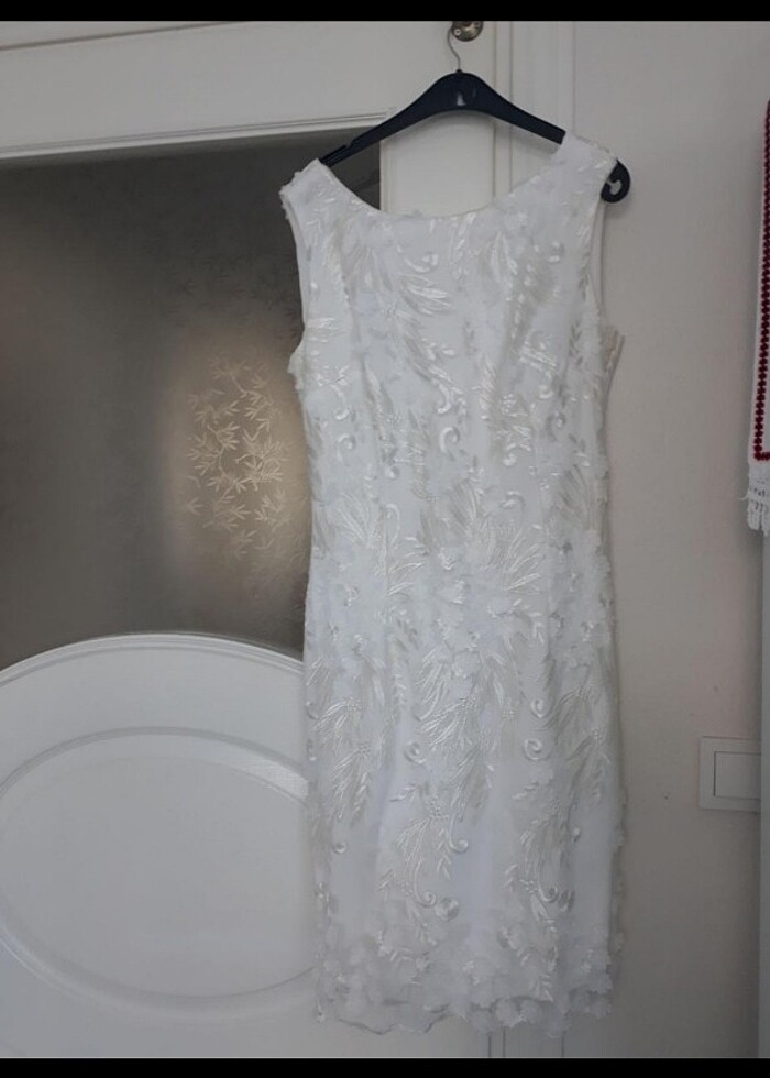 Beyaz elbise - Görsel 2