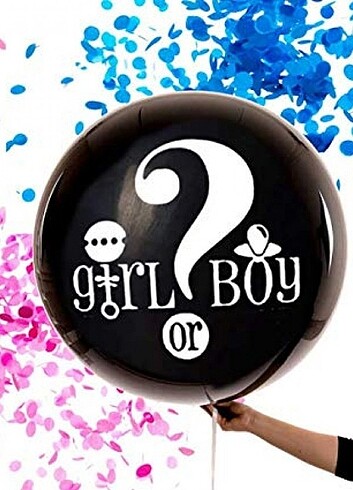 Cinsiyet Belirleme Partisi Balonu 45 cm