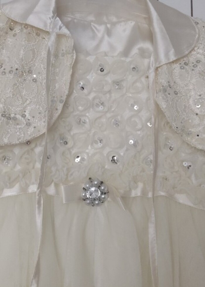 Çocuk abiye 9 10 yaş giyer - Görsel 2