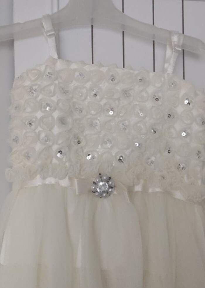 Çocuk abiye 9 10 yaş giyer - Görsel 4