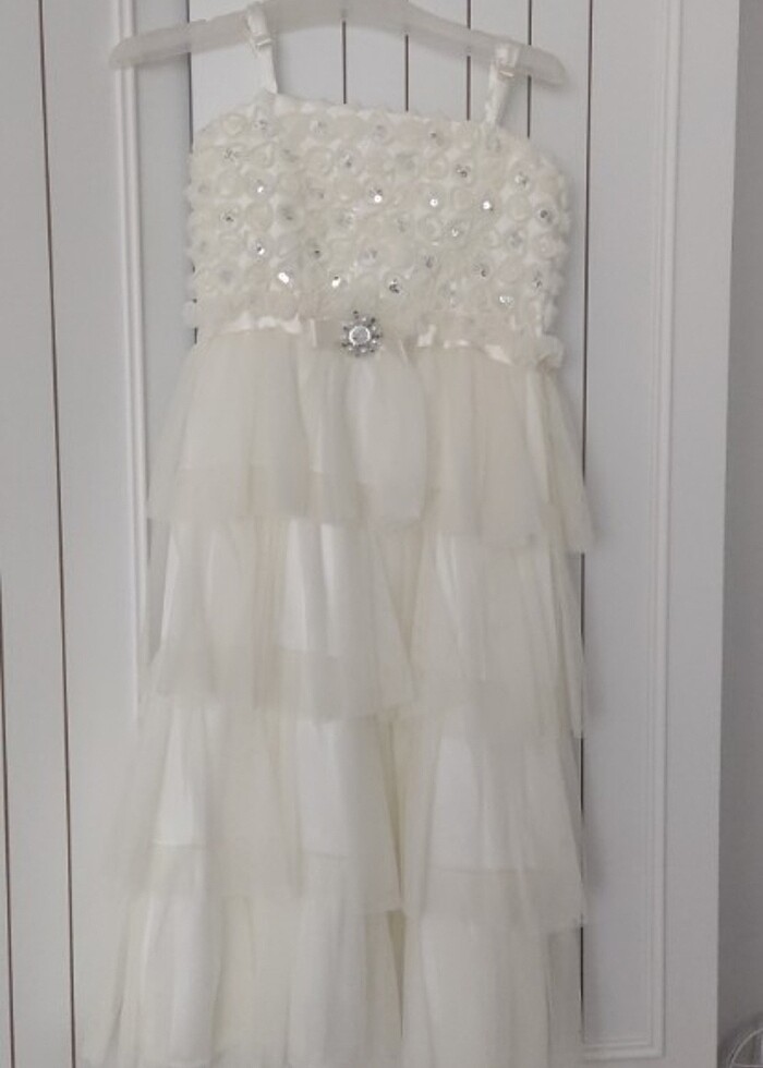 Çocuk abiye 9 10 yaş giyer - Görsel 5