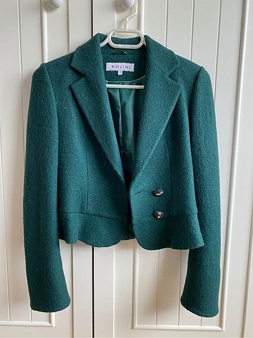 Bolini kadın ceket 36 beden yeşil