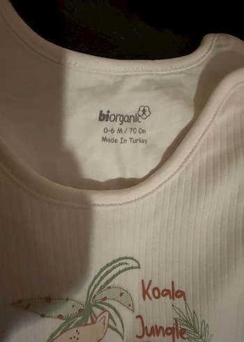 Beyaz Desenli Bebek Uyku Tulumu(0-6 aylık) - Görsel 3