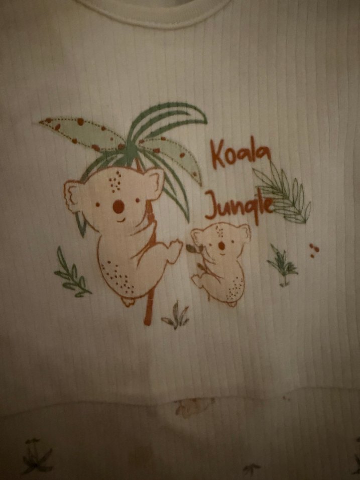 Beyaz Desenli Bebek Uyku Tulumu(0-6 aylık) - Görsel 4