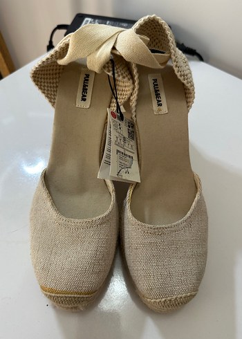 Bej Kadın Dolgu Topuklu Espadril - Görsel 2