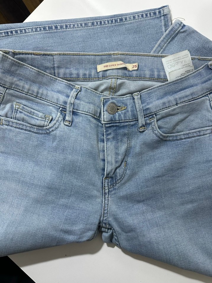 Levis 710 Normal Boy Denim Kadın Jean — görsel 5/6