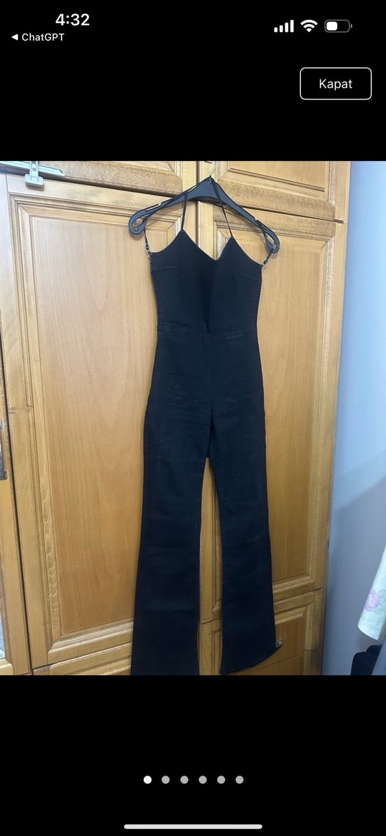 Siyah Kemer Detaylı Straplez Bustiyer - Görsel 2