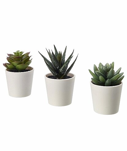 Ikea İkea dekoratif mini yapay bitkiler