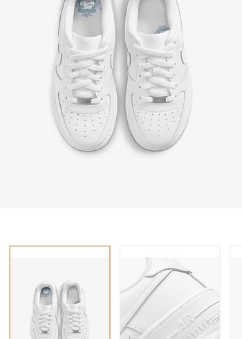 Beyaz Nike Airforce - Görsel 2