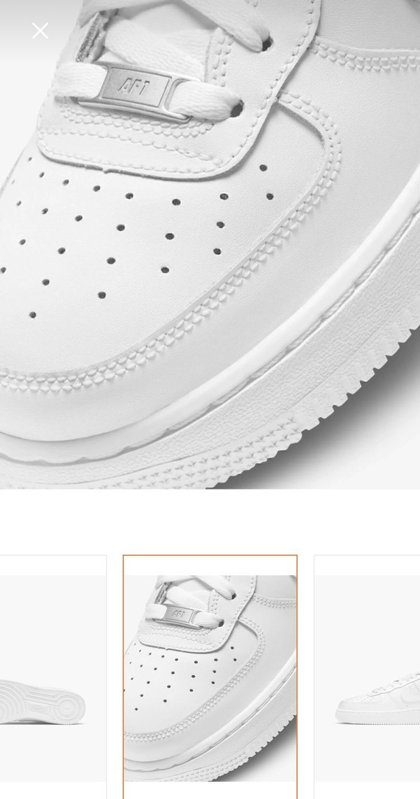 Beyaz Nike Airforce - Görsel 3