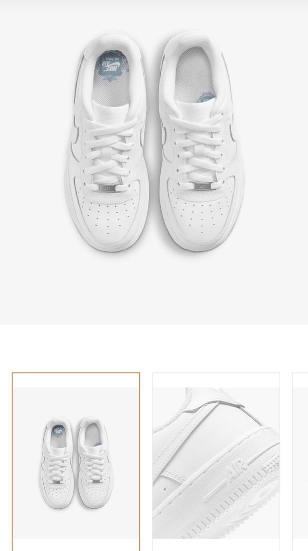 Beyaz Nike Airforce - Görsel 2