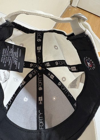 Beyaz NY Nakışlı Spor Şapka - Görsel 5