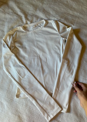 Bisikler Yaka Basic Uzun Kollu Body - Görsel 2