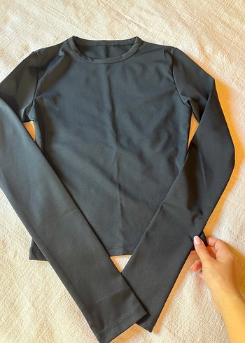 Bisikler Yaka Basic Uzun Kollu Body - Görsel 5