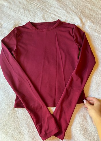 Bisikler Yaka Basic Uzun Kollu Body - Görsel 4