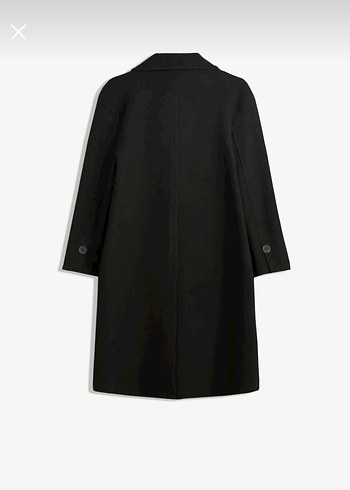 Siyah Düğmeli Kaban - Görsel 2