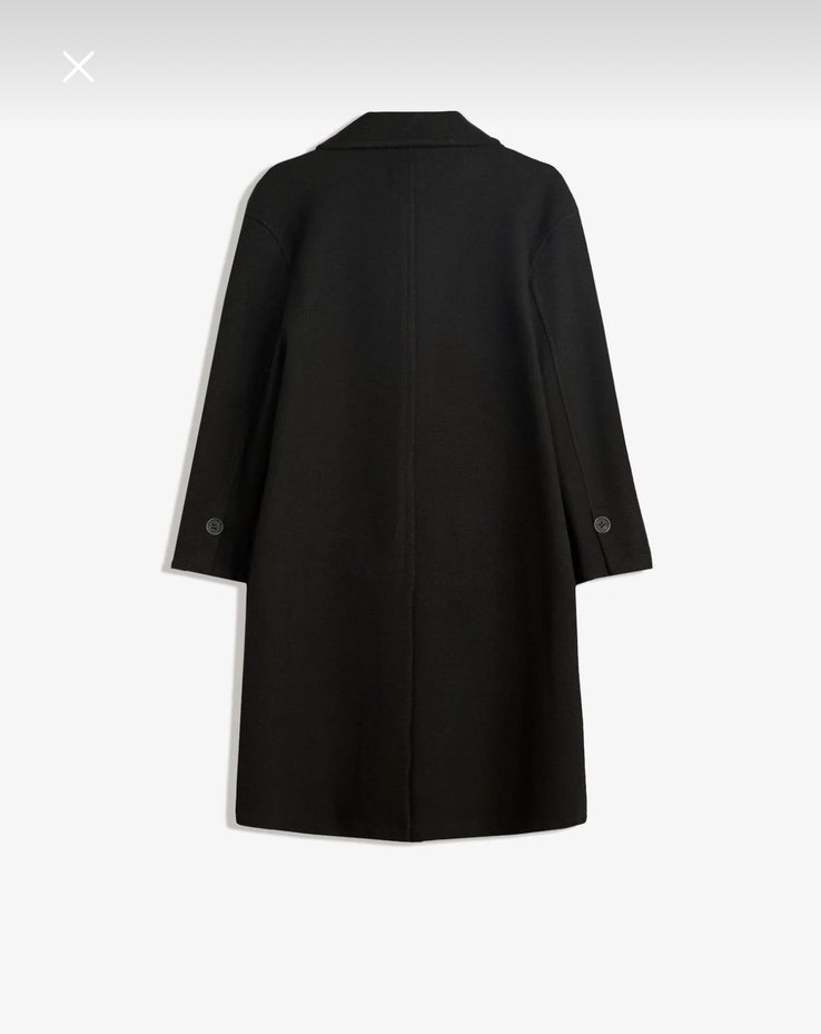 Siyah Düğmeli Kaban - Görsel 2