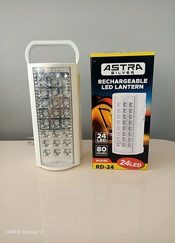 Astra şarj edilebilen 24 ledli ışıldak 