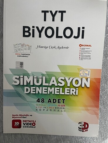 3D tyt biyoloji simülasyon denemeleri