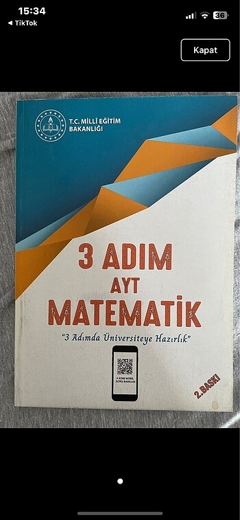 meb 3 adım ayt eşit ağırlık denemeleri