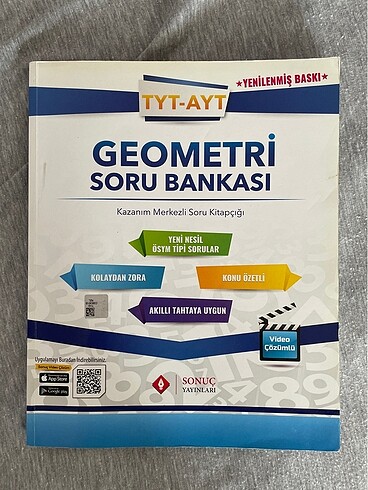 sonuç yayınları tyt ayt geometri soru bankası