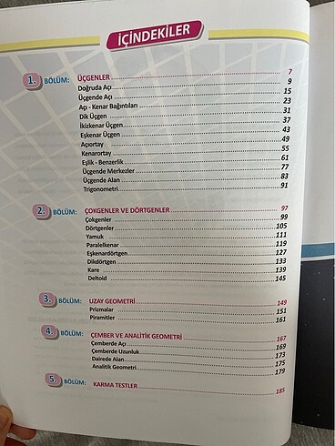 aydın yayınları tyt geometri soru bankası - Görsel 3