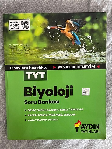 aydın yayınları tyt biyoloji soru bankası