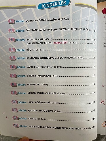 aydın yayınları tyt biyoloji soru bankası - Görsel 2